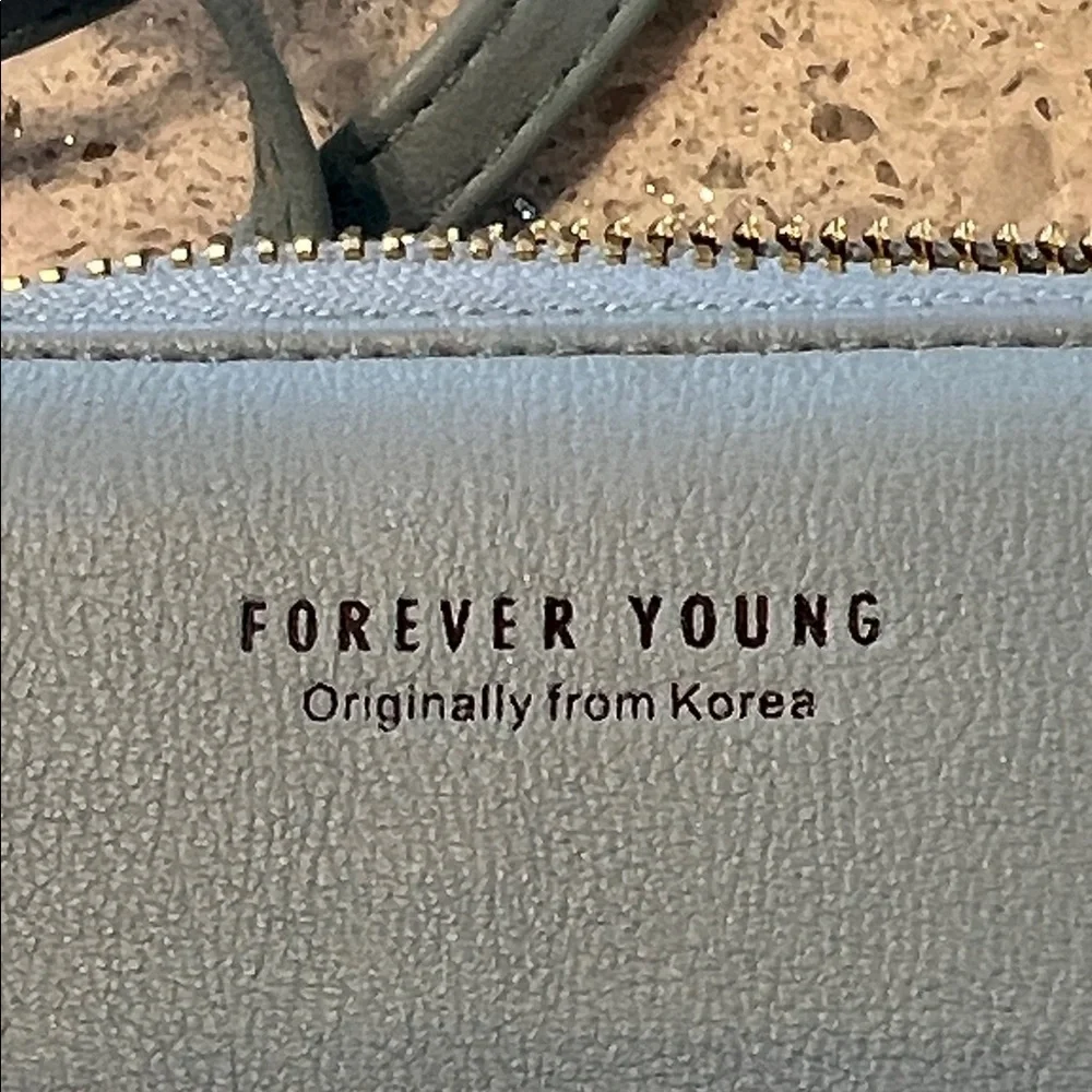 Forever Young Sky Blue Crossbody Bag